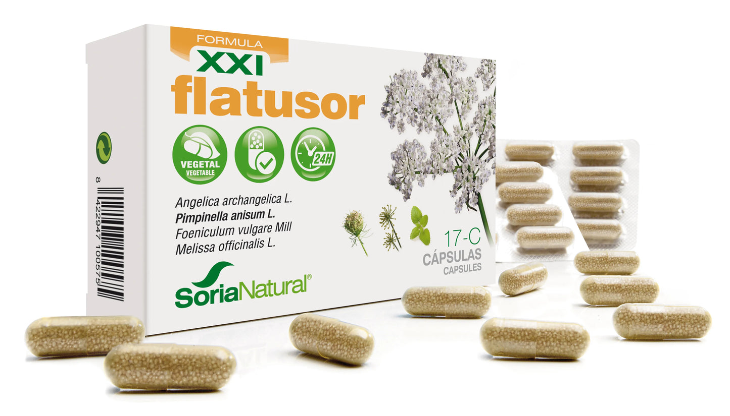 SORIA SORIA 17-C Flatusor 30 Kapseln Liberacion Prol Sxxi Kosmetikprodukt