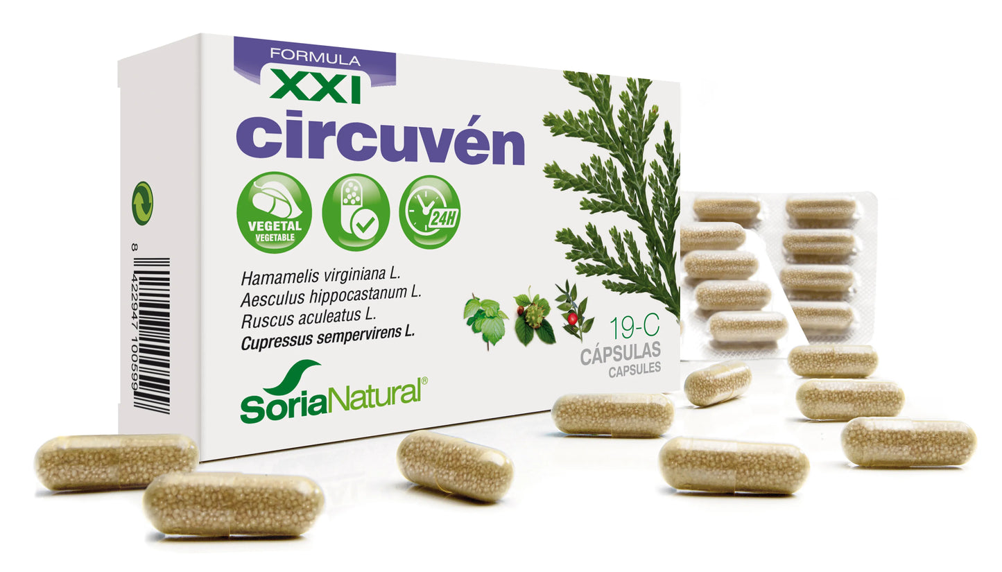 SORIA SORIA 19-C Circuven Kapseln 30 Stück Kosmetik Nahrungsergänzung