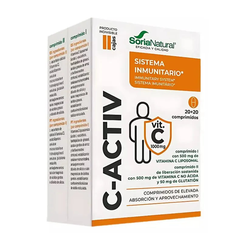 CICACTIV CICACTIV C-Activ 40 Tabletten Soria Natural Nahrungsergänzung Kosmetik