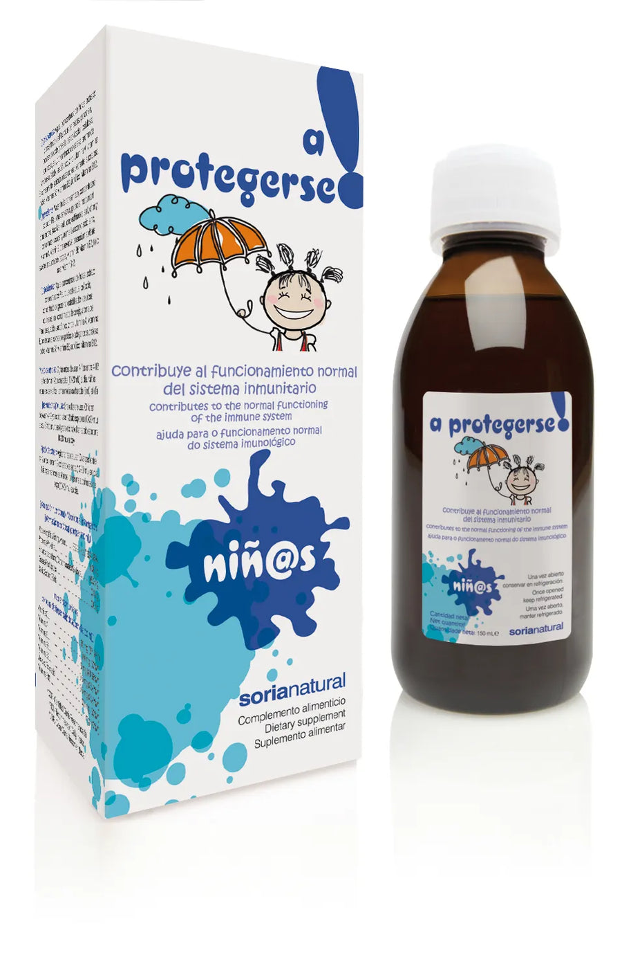 SORIA SORIA Jarabe Infantil A Protegerse Kinder-Hustensaft 150 ml Kosmetik