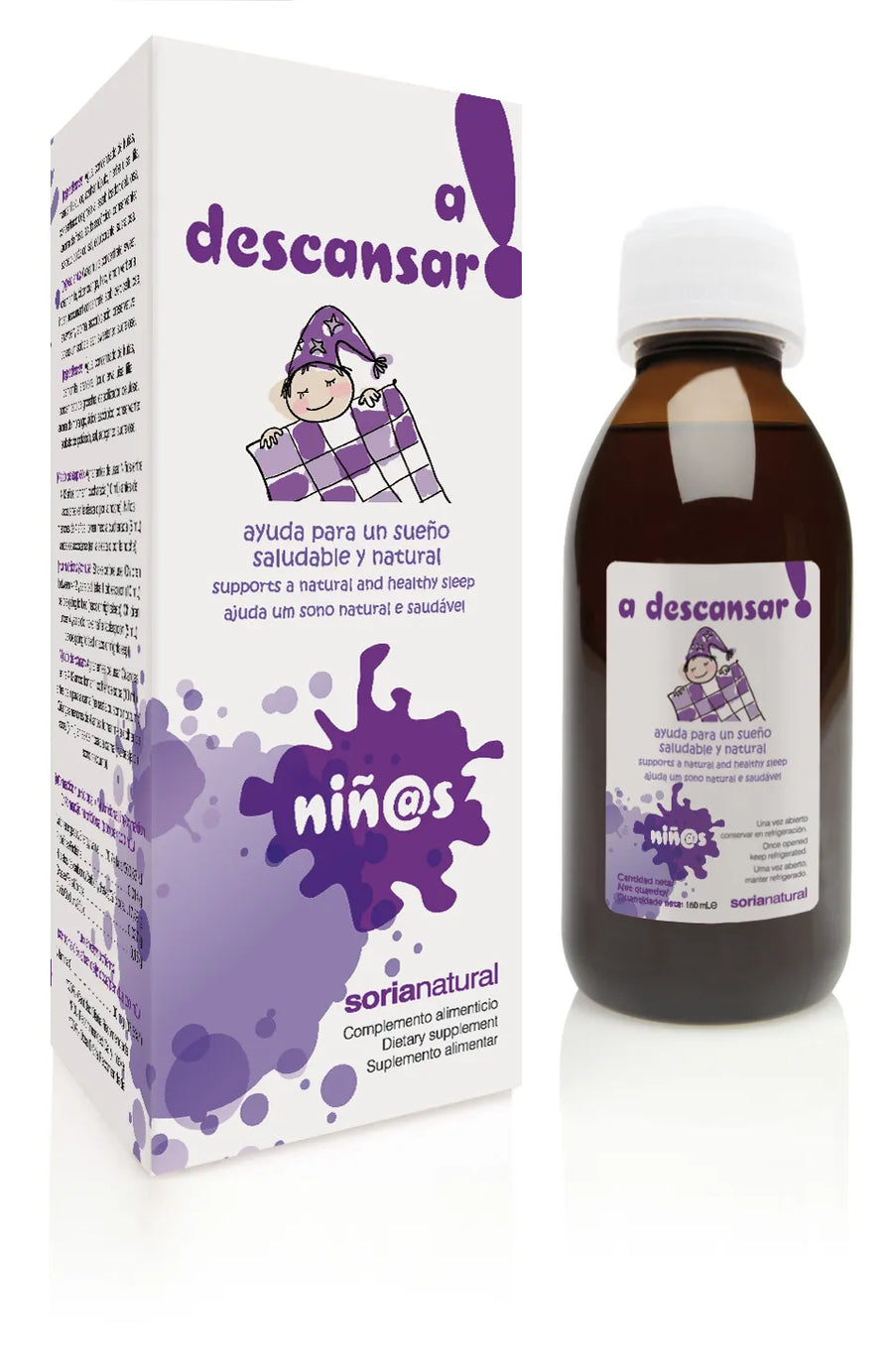 SORIA SORIA Jarabe Infantil A Descansar Beruhigungssirup für Kinder 150 ml Kosmetik