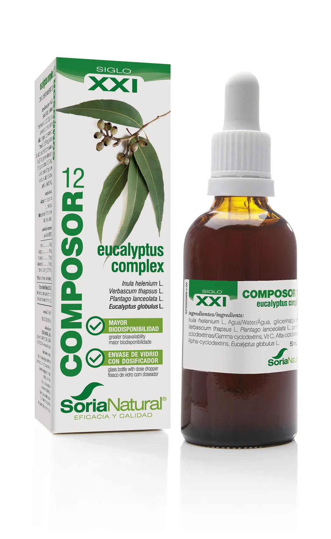 SORIA SORIA Composor 12 Eucalypthus S XXI 50 ml Kosmetikprodukt