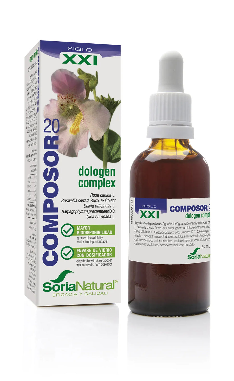 SORIA SORIA Composor 20 Harpa S XXI Kosmetik 50 ml
