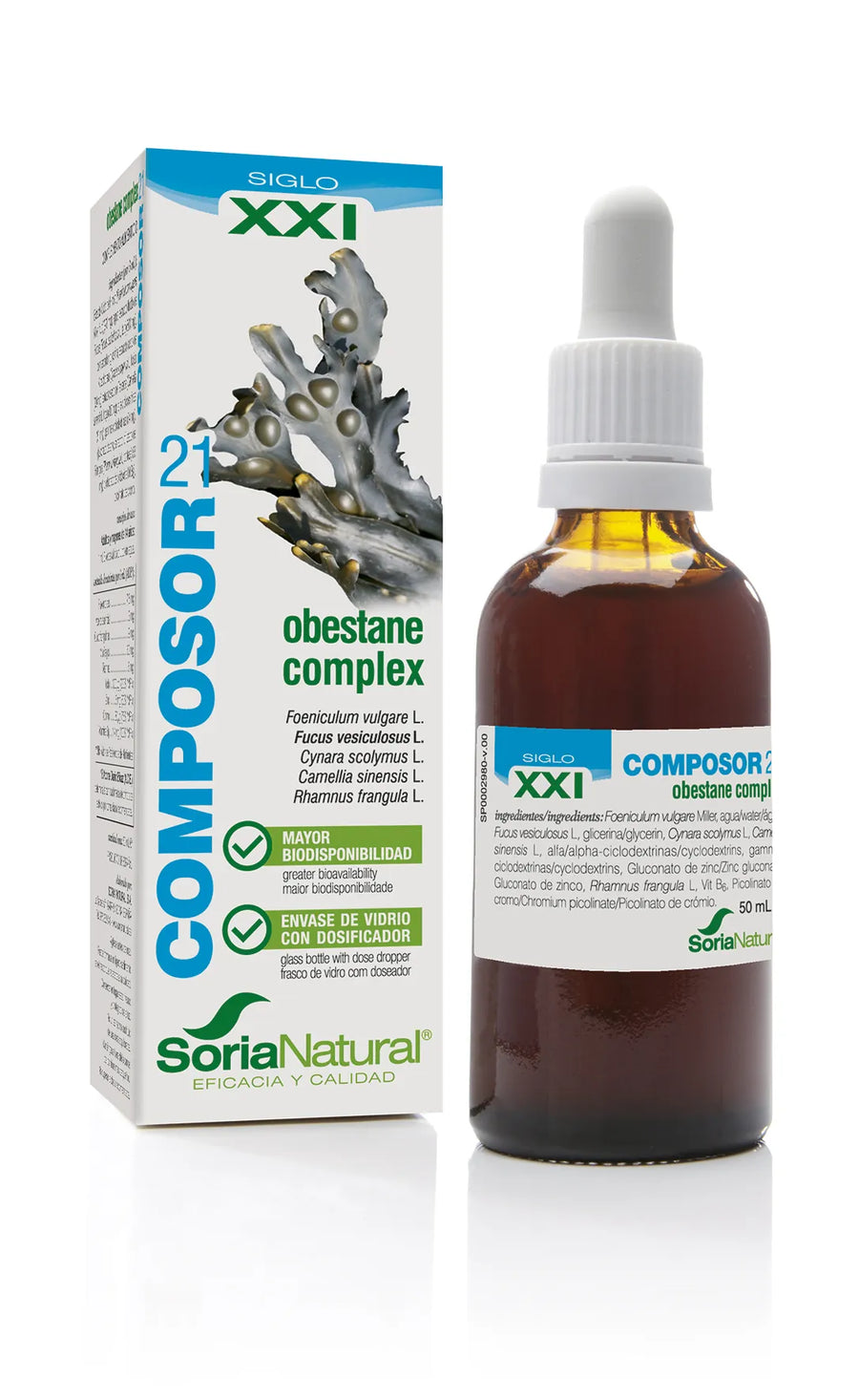 SORIA SORIA Composor 21 Obestane Comples S XXI 50 ml Kosmetikprodukt