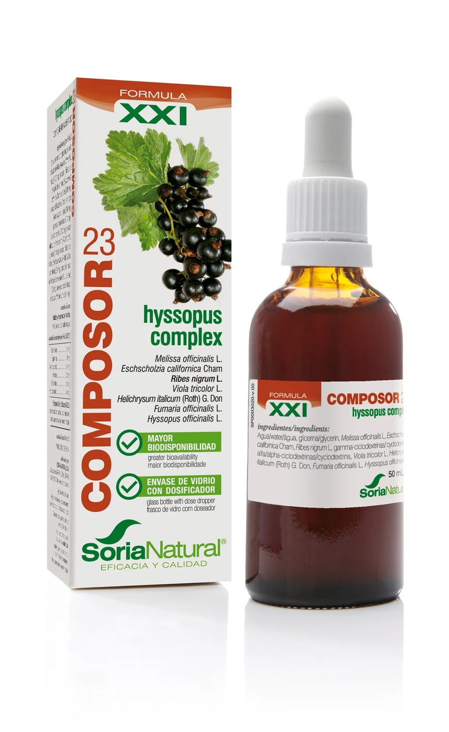 SORIA SORIA Composor 23 Hyssopus S Xx1 50 ml Kosmetikprodukt
