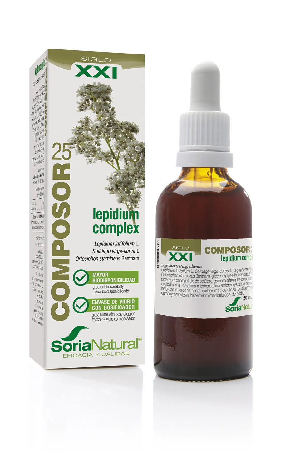 SORIA SORIA Composor 25 Lepidiums XXI 50 ml Kosmetikpflege