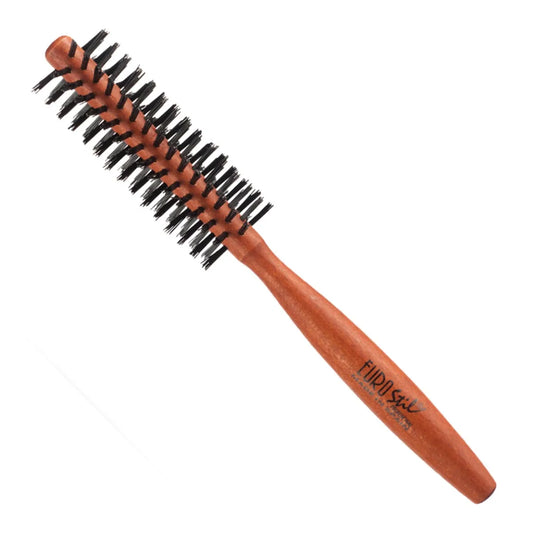 EUROSTIL EUROSTIL Rundbürste Madera 12 mm Nylon Haarbürste 1 Stück Kosmetik