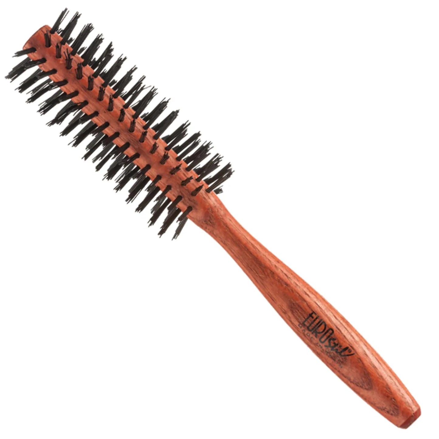 EUROSTIL EUROSTIL Rundbürste aus Holz mit Nylonborsten 15 mm 1 Stück Kosmetik