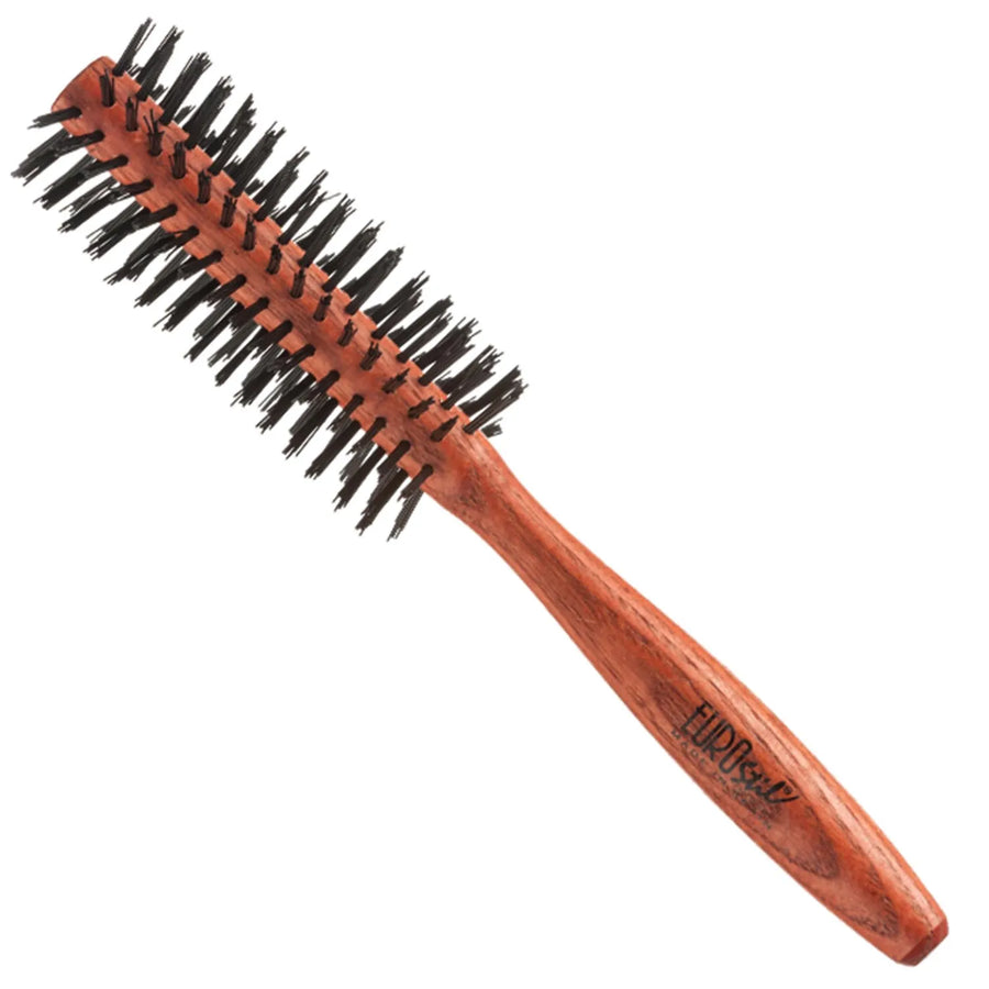 EUROSTIL EUROSTIL Rundbürste aus Holz mit Nylonborsten 15 mm 1 Stück Kosmetik