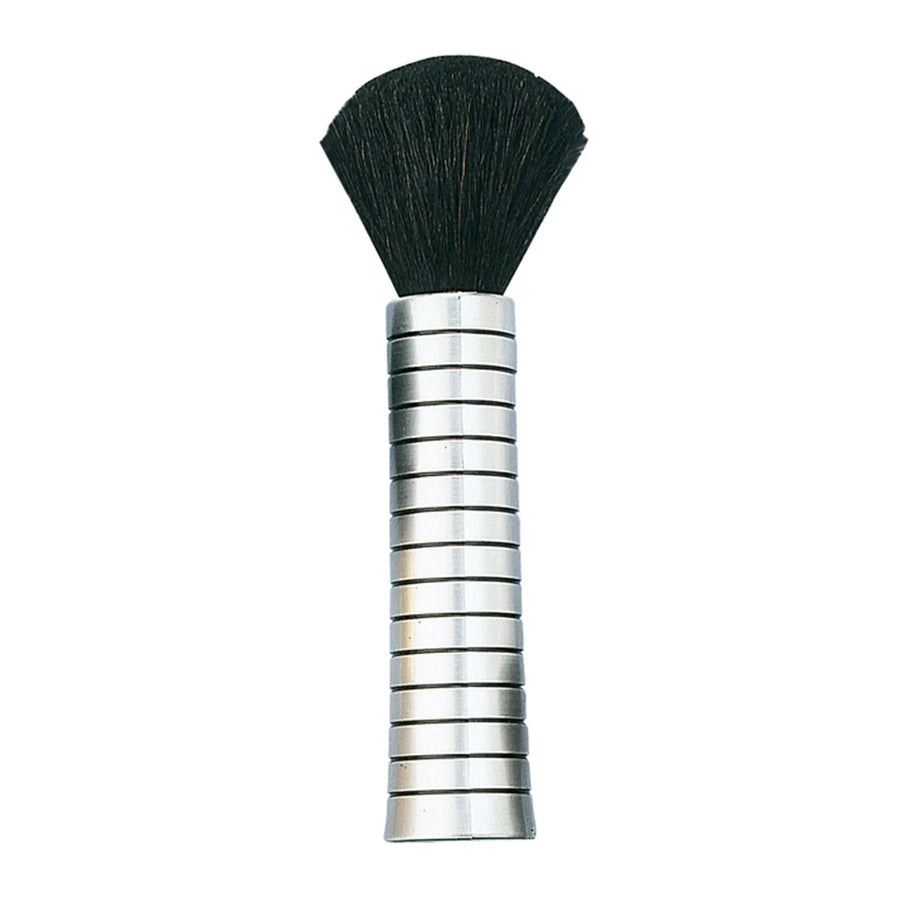 EUROSTIL Barbero silberne Bartbürste ergonomisch Metall 1 Stück