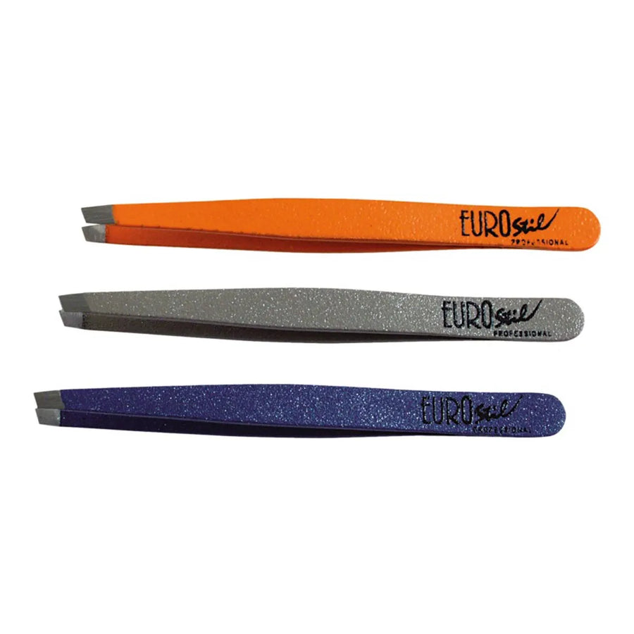 EUROSTIL EUROSTIL Pinzette Mediana 8 cm farbig 1 Stück zum Zupfen Kosmetik