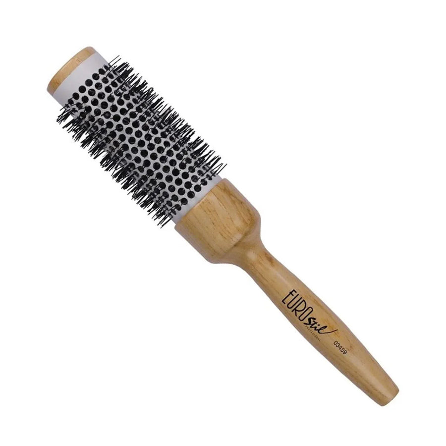 EUROSTIL EUROSTIL Termico Ceramico Haarbürste 38 mm mit Holzgriff 1 Stück Kosmetik