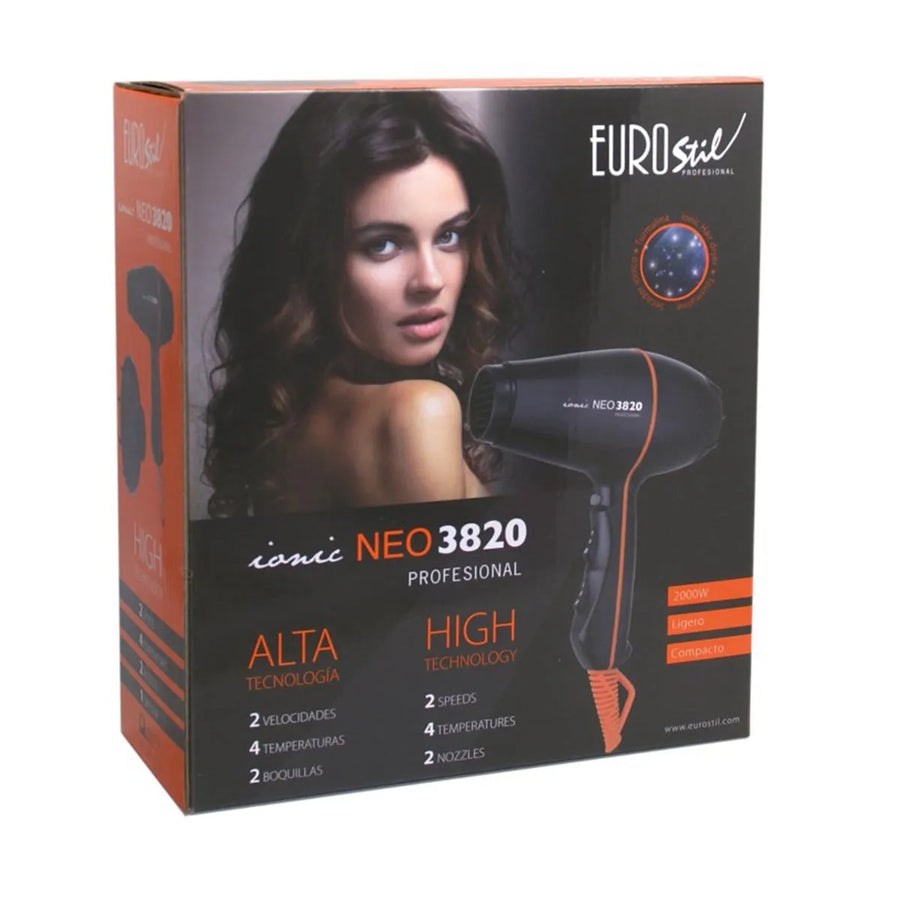 EUROSTIL EUROSTIL Ionic Neo3820 Haartrockner 2000W professionell 1 Stück Kosmetik