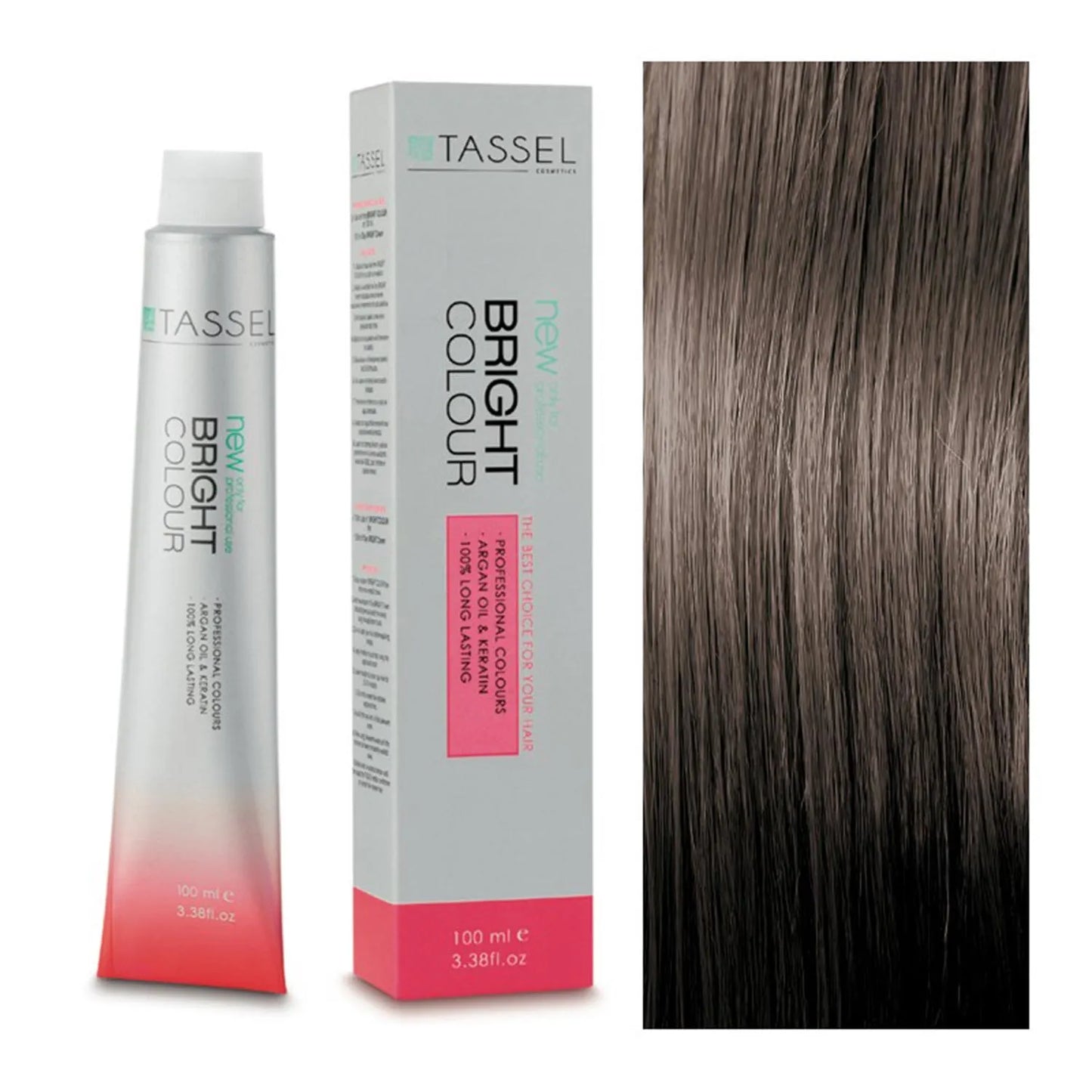 EUROSTIL EUROSTIL Bright Colour Tinte 6,1 Rubio Oscuro Ceniza 1 Stück Haarfarbe