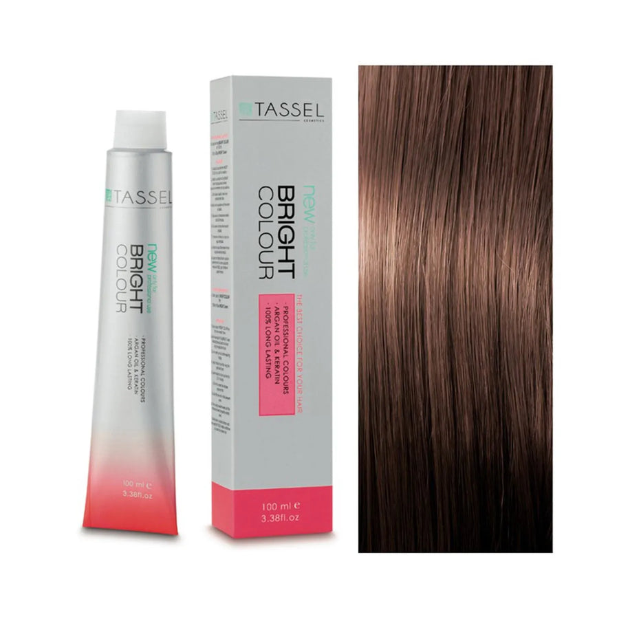 EUROSTIL EUROSTIL Bright Colour Tinte 7,77 Rubio Medio Chocolate 1 Unität Haarfarbe