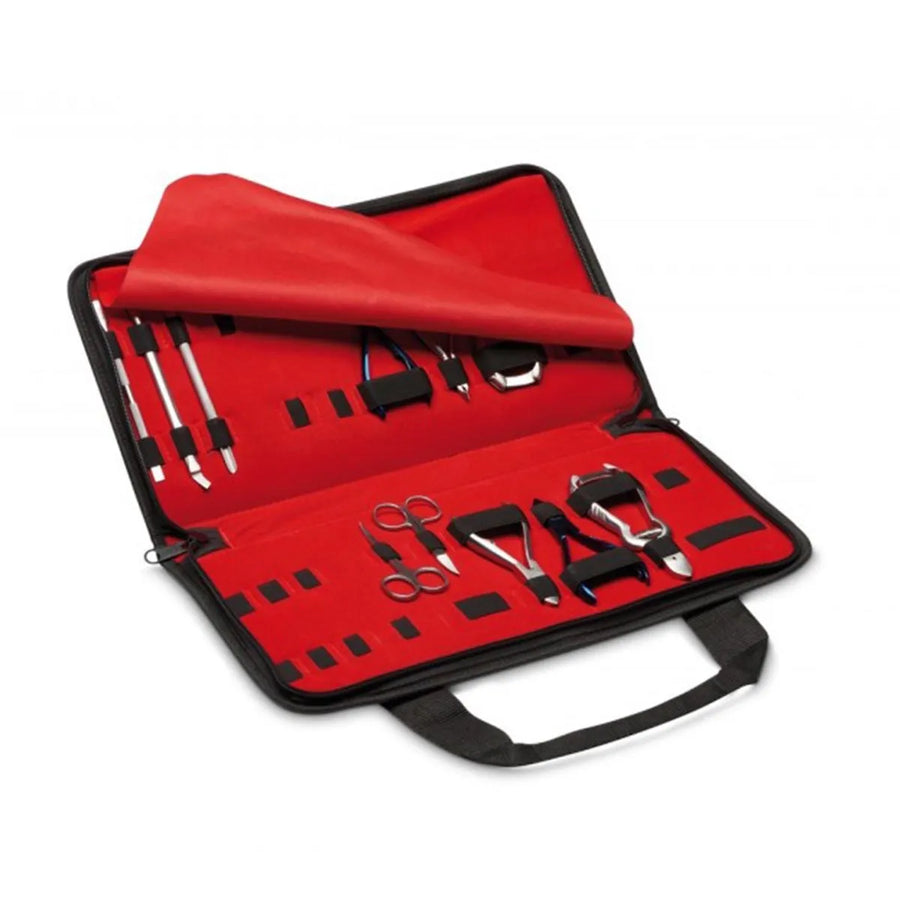 EUROSTIL EUROSTIL Maniküre Pediküre Set 11 Werkzeuge im Etui 1 Stück Kosmetik