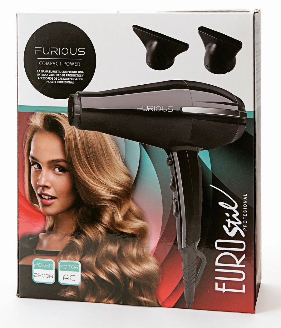 EUROSTIL EUROSTIL Furius Compact Haartrockner 2200 W kompakt 1 Stück Kosmetik