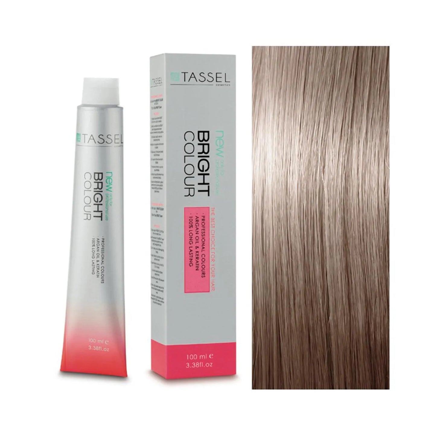 EUROSTIL EUROSTIL New Bright Colour Haarfarbe N8,21N Rubio Claro Beige Ceniza 1 Stück