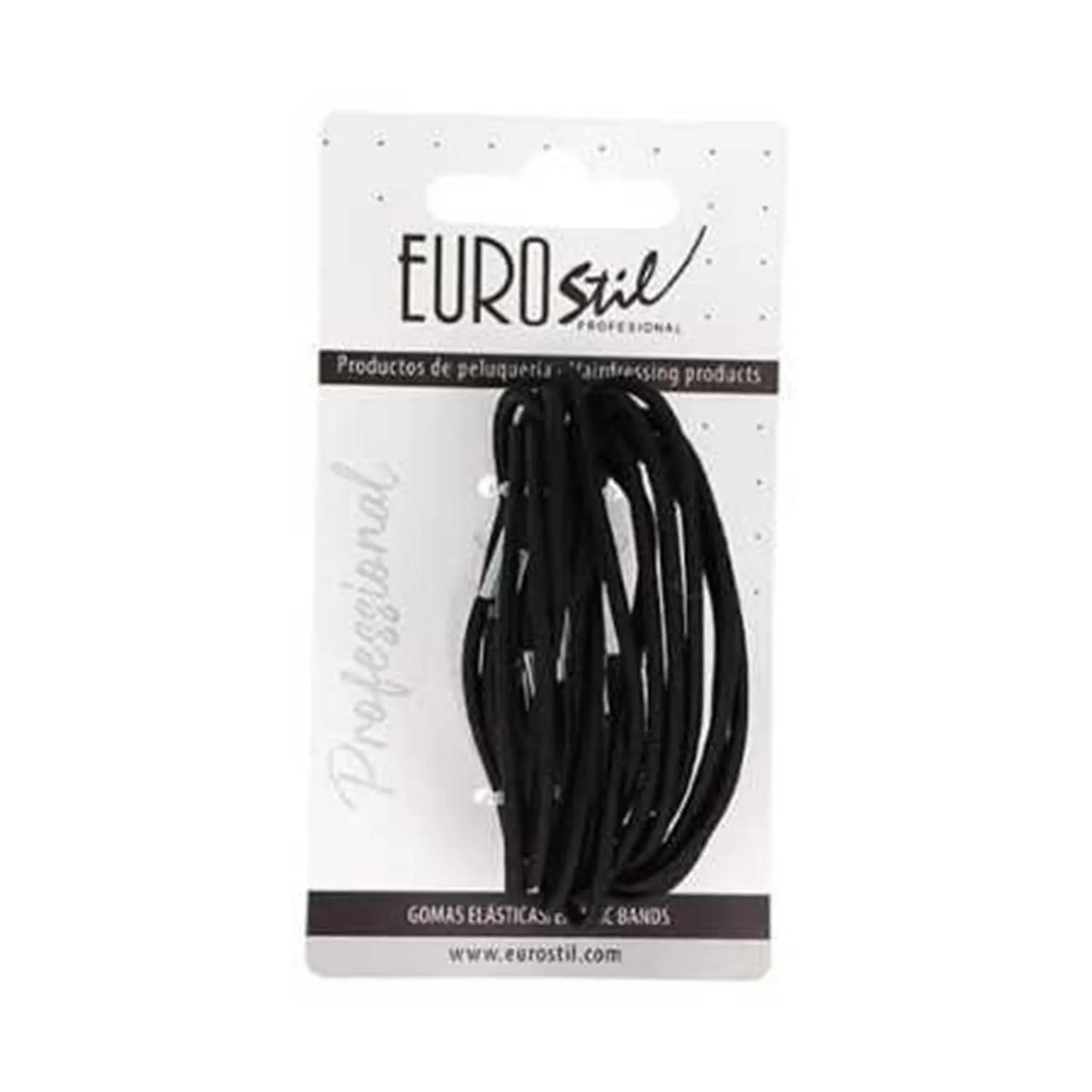 EUROSTIL EUROSTIL Colita Negro Gomas Finas Haarbänder Schwarz 1 Stück Packung Kosmetik