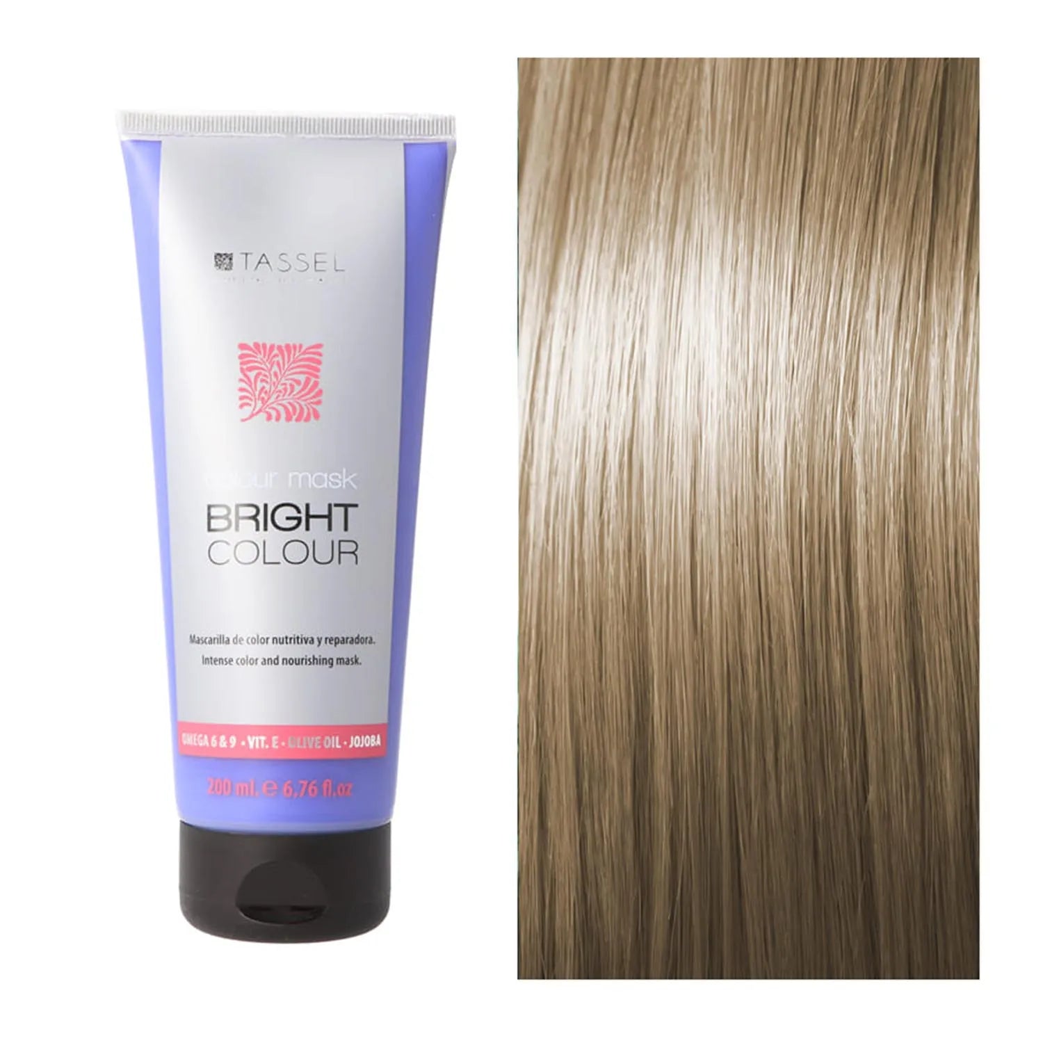 EUROSTIL EUROSTIL Bright Colour Mascarilla Capilar Color Rubio Perla Haarmaske 1 Stück Kosmetik