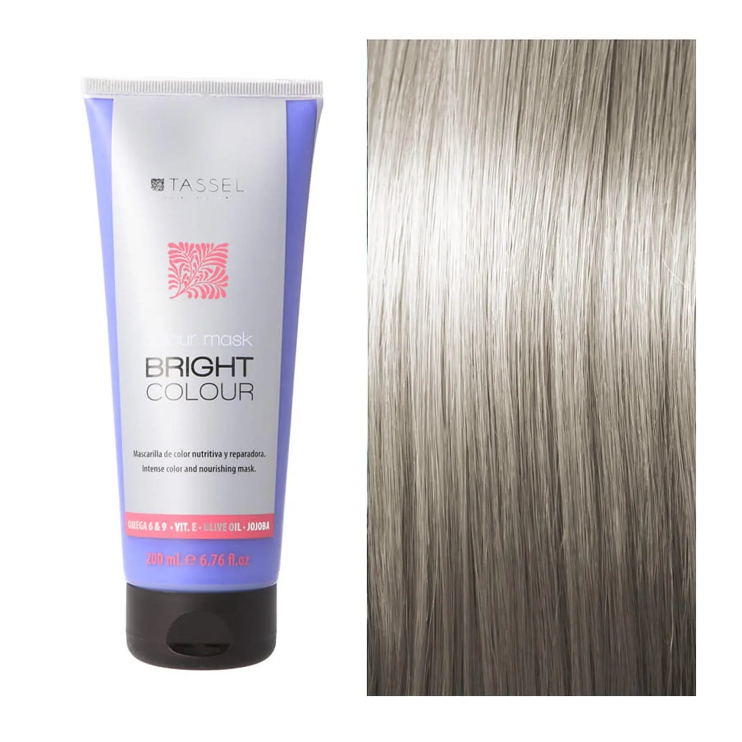 EUROSTIL EUROSTIL Bright Colour Mascarilla Capilar Color Rubio Hielo Haarmaske 1 Stück Kosmetik