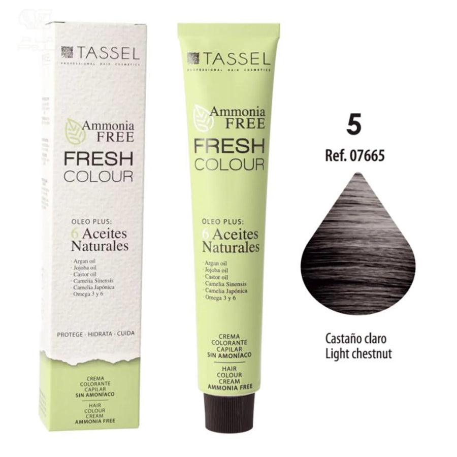 EUROSTIL EUROSTIL Fresh Colour Haarfarbe Creme ohne Ammoniak Hellbraun 1 Stück Kosmetik