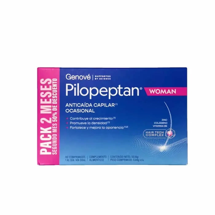 PILOPEPTAN PILOPEPTAN Woman 60 Tabletten Nahrungsergänzung Kosmetik