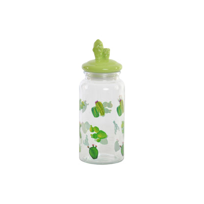 DKD Home Decor Keramikgefäss mit Kaktus-Design im Boho-Stil, 1400 ml – Produktansicht