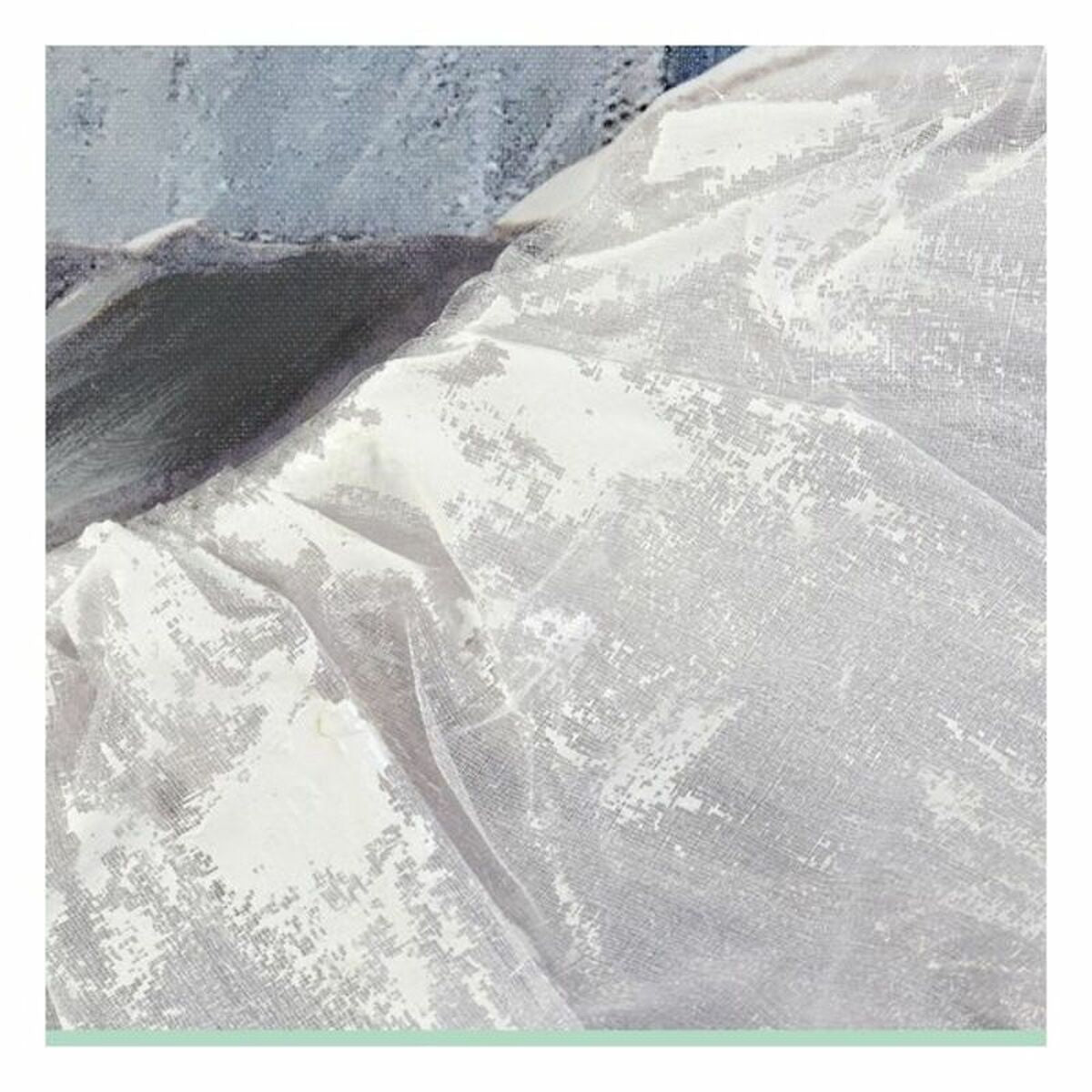 DKD Home Decor Leinwandbilder Ballett-Tänzerin, 2 Stück, Blau Weiss Grau, 100 × 3 × 100 cm – Seitenansicht