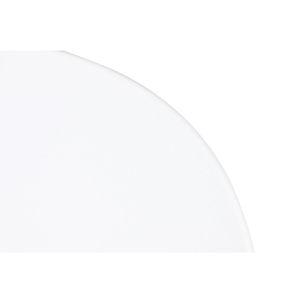 DKD Home Decor Hocker weiss aus Metall und Polypropylen im urbanen Design – Detailansicht