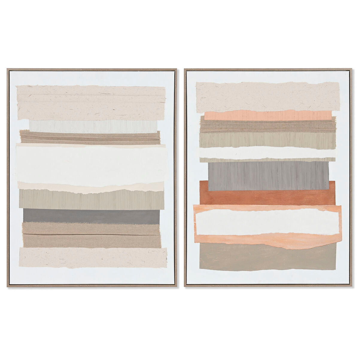 Leinwand Home ESPRIT Kiefer Leinwand 62 x 4,5 x 82 cm 62,3 x 4,5 x 82,3 cm