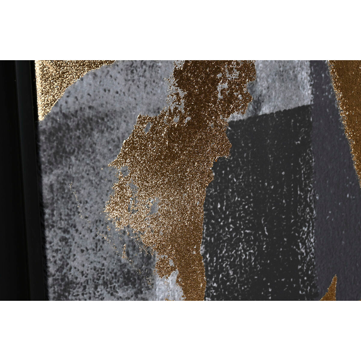 Home ESPRIT Leinwandbild mit modernem Glamour-Design, 103 x 4,5 x 143 cm – Seitenansicht