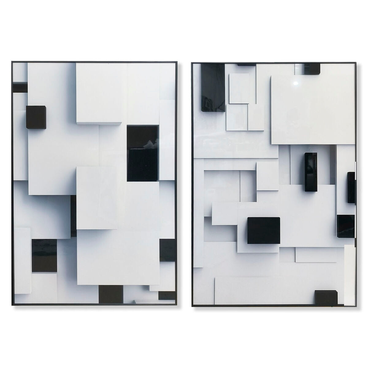 Bild Home ESPRIT Aluminium Holz MDF 80 x 3,5 x 120 cm