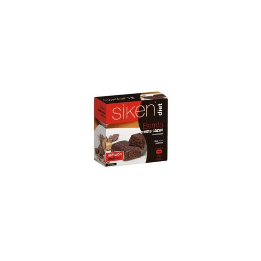 SIKEN SIKEN Sikendiet Barritas Crema Cacao 5 Stück Kosmetik-Riegel