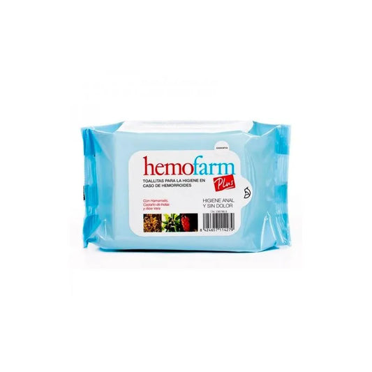 HEMOFARM HEMOFARM Plus Feuchttücher 20 Umschläge Kosmetikpflege