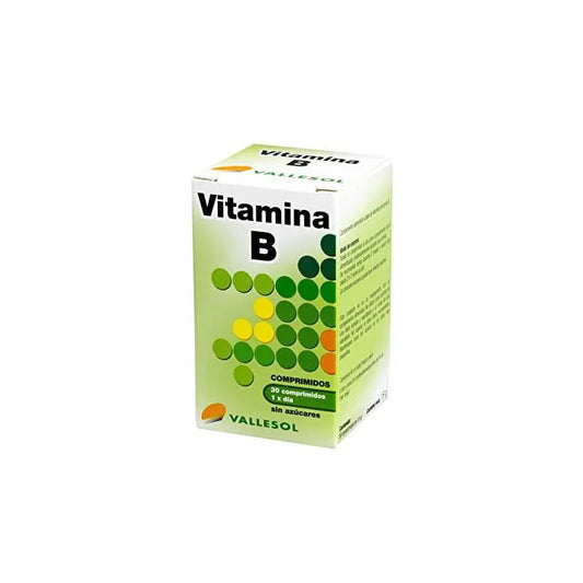 VALLESOL VALLESOL Complex Vitamin B 30 Kapseln Nahrungsergänzung Kosmetik