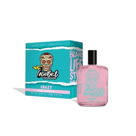 REBEL REBEL Crazy Women Eau de Toilette 100 ml Damen Parfum Parfüm
