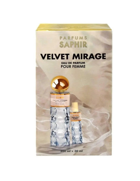 SAPHIR SAPHIR Velvet Mirage Eau de Parfum Spray 200 ml und 30 ml Set Parfüm