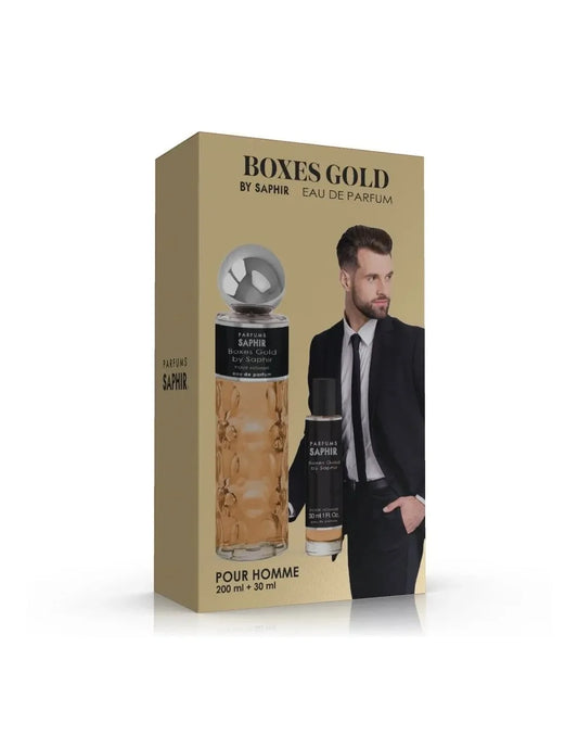 SAPHIR SAPHIR Saphir Boxes Gold Eau de Parfum Spray 200 ml und 30 ml Sets Parfüm