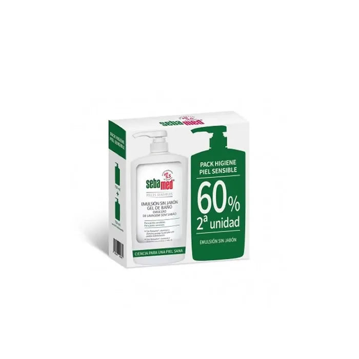 SEBAMED Sebamed Seifenfreies Emulsions-Badegel 2 x 750 ml Reinigung und Pflege