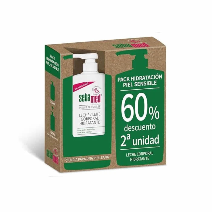 SEBAMED Sebamed Feuchtigkeitsspendende Body Lotion für normale Haut 2 x 750 ml Bodylotion