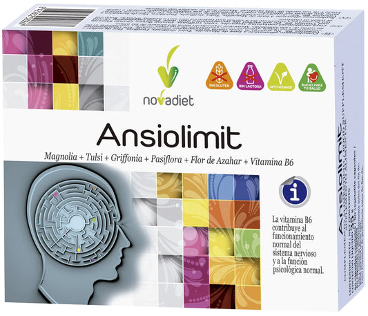 NOVADIET NOVADIET Ansiolimit 60 Kapseln Nahrungsergänzungsmittel Kosmetik