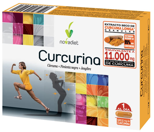 NOVADIET NOVADIET Curcurina 30 Kapseln Nahrungsergänzung Kosmetik