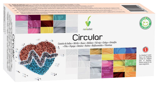 NOVADIET NOVADIET Circular 20 Vials Kosmetikpflege Ampullen Set