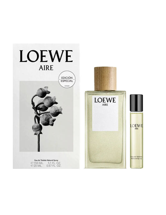 LOEWE LOEWE Set Aire Eau de Toilette 150 ml mit Miniatur 20 ml Parfüm