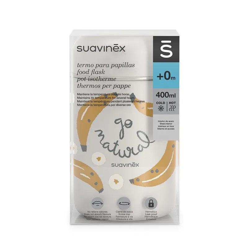 SUAVINEX SUAVINEX Thermo Behälter für Babynahrung 400 ml Blau Kosmetik