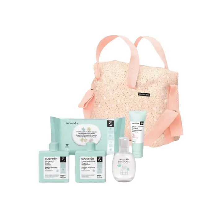 SUAVINEX SUAVINEX Kinderwagentaschen-Set 6 Teile praktische Aufbewahrungstaschen für Kinderwagen Kosmetik
