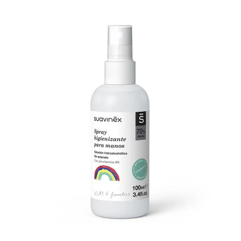 SUAVINEX SUAVINEX Händedesinfektionsspray 100 ml hygienisches Spray zur Handdesinfektion Kosmetik