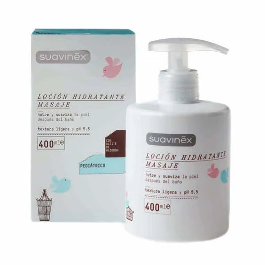 SUAVINEX SUAVINEX Feuchtigkeitslotionsmassage 400 ml Lotion zur Hautpflege Bodylotion