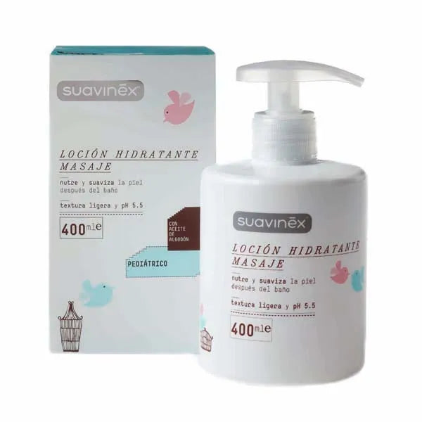 SUAVINEX SUAVINEX Feuchtigkeitslotionsmassage 400 ml Lotion zur Hautpflege Bodylotion